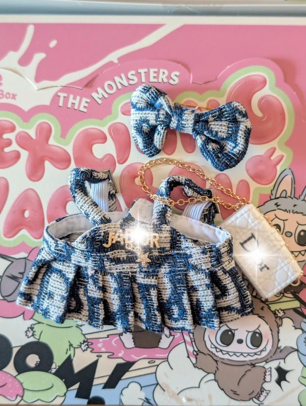 Labubu Dress - Super Chic Blue Set