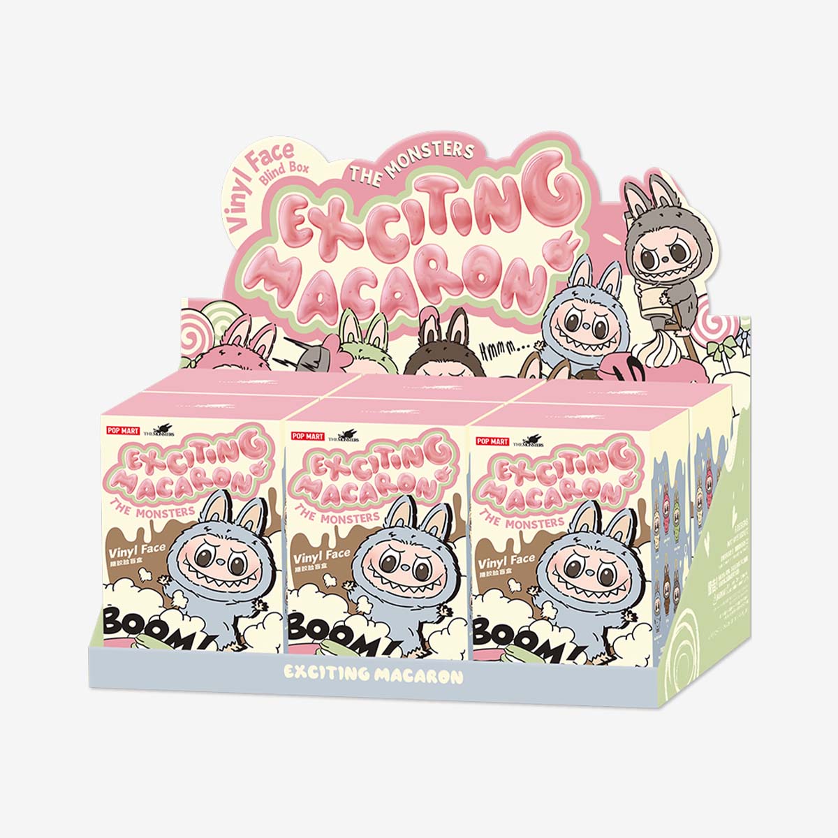 Labubu The Monsters Exciting Macaron - Blind Box