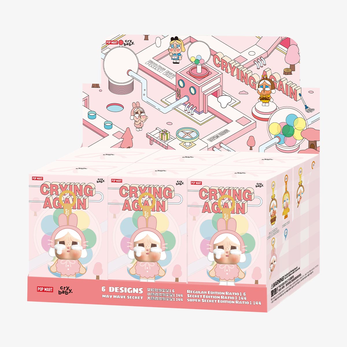 PopMart - CryBaby Crying Again Series - Blind Box